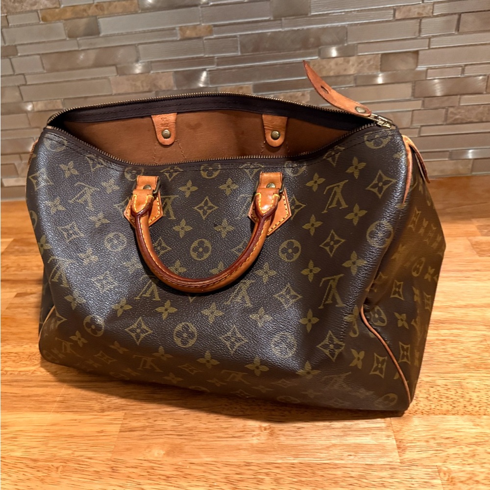 Louis Vuitton Monogram Brown Tote